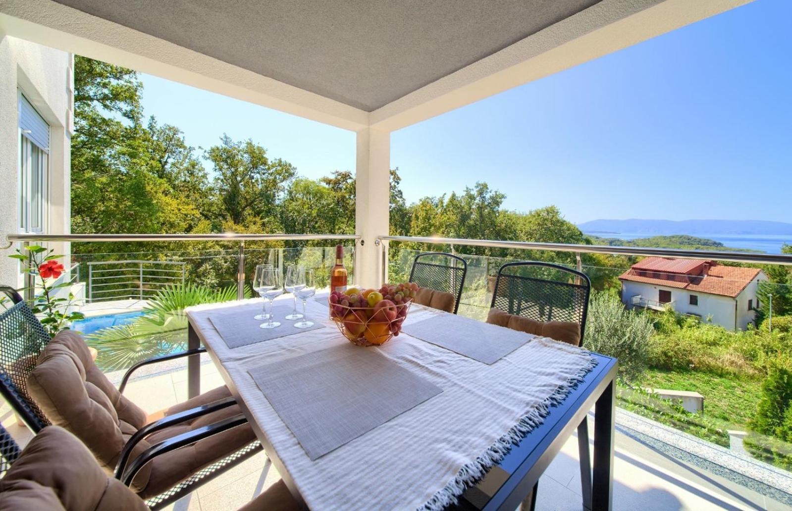 Apartment Sasso Bianco With The Private Pool Nijvice Zewnętrze zdjęcie